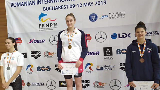 Tatiana Sălcuțan - cea mai bună înotătoare a Campionatului deschis al României