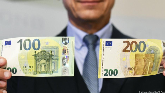 Banca Centrală Europeană pune în circulație noile bancnote de 100 și 200 de euro. Cum arată acestea