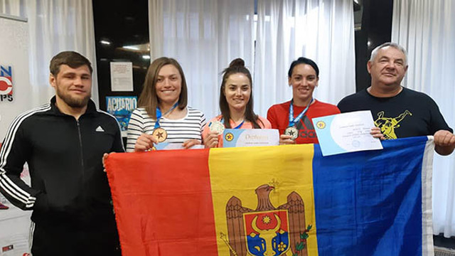 R.Moldova a cucerit patru medalii la Campionatul European de sambo 
