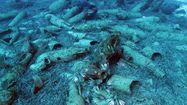 O epavă din timpul Imperiului Roman, descoperită în largul coastelor Ciprului
