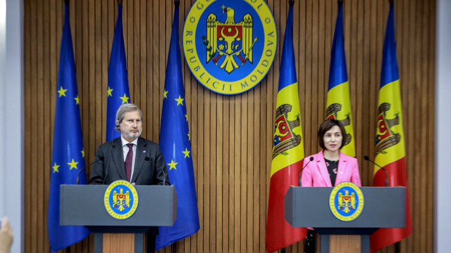 Comisarul european Johannes Hahn a anunțat la Chișinău când ar putea fi reluată asistența financiară a UE pentru R.Moldova