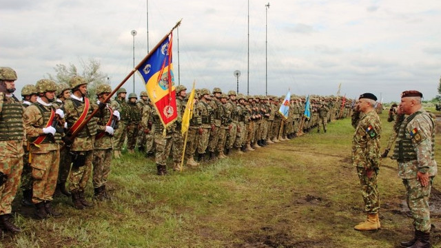 Peste 1.300 de militari participă la Exercițiul Multinațional Justice Sword 2019 la Poligonul Smârdan din România