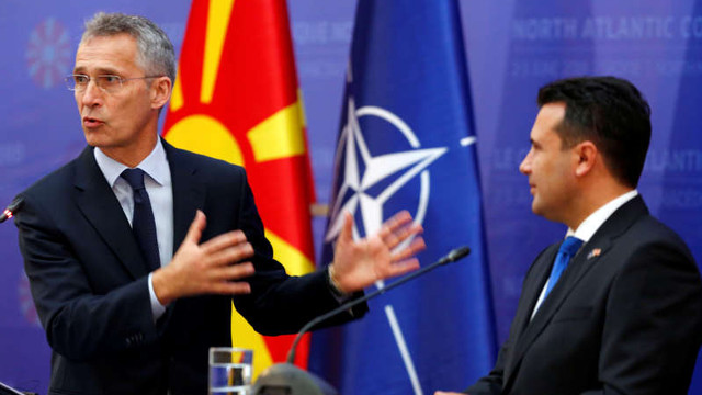 Secretarul general al NATO salută reformele realizate de Macedonia de Nord