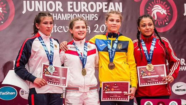 Moldoveanca Irina Ringaci a cucerit argintul la Campionatul European de tineret de lupte
