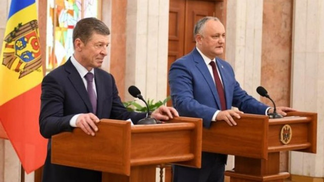 Igor Dodon i-a solicitat lui Dmitri Kozak prelungirea acordului de export în Rusia, fără taxe, pentru anumite categorii de produse moldovenești