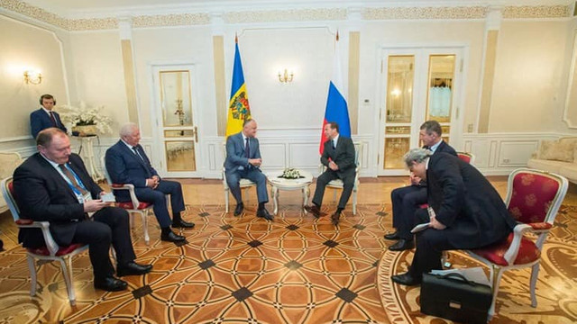 Dodon s-a întâlnit cu Medvedev și Kozak, în Belarus