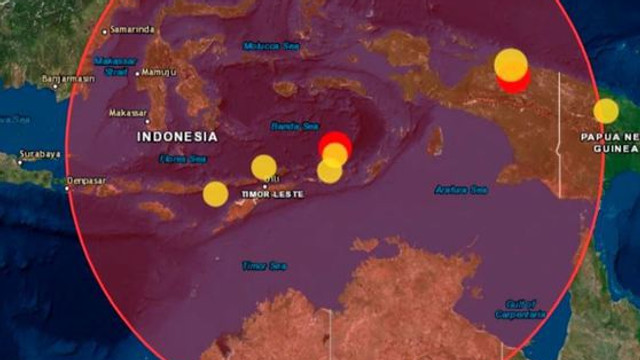 CUTREMUR de 7,5 grade produs în Indonezia, resimțit în Australia/ Mai multe clădiri din orașul Darwin au fost evacuate