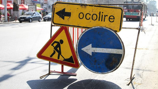 Traficul rutier pe strada Doina din Chișinău va fi suspendat pentru două luni