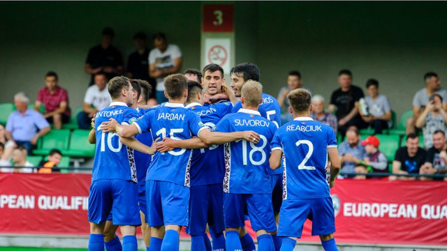 Echipa națională de fotbal a obținut prima victorie în preliminariile Campionatului European 2020