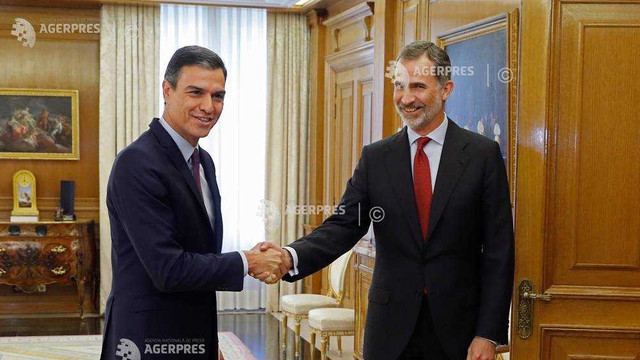 Spania | Socialistul Pedro Sanchez, mandatat de suveran cu formarea viitorului guvern
