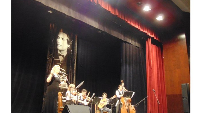 La Filarmonica Națională a avut loc un spectacol dedicat poetului Mihai Eminescu