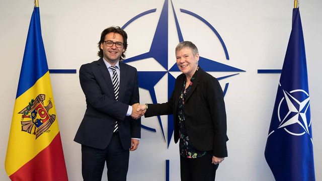 Combaterea noilor amenințări la adresa securității - subiect abordat în cadrul discuțiilor dintre Nicu Popescu și secretarul general adjunct al NATO, Rose Gottemoeller