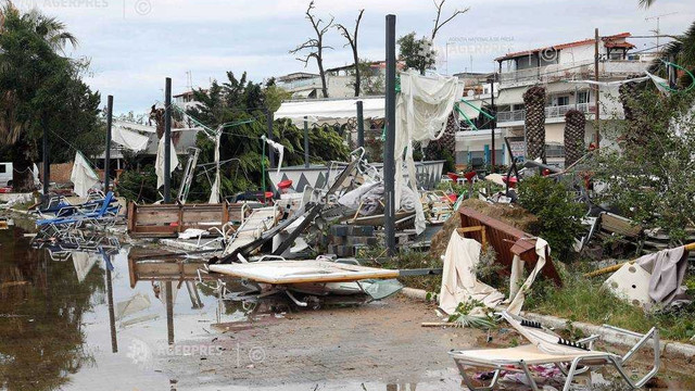 UPDATE Grecia | 7 morți și 100 de răniți în urma unei furtuni care a lovit peninsula greacă Halkidiki
