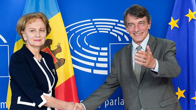 Zinaida Greceanîi s-a întâlnit la Bruxelles cu președintele Parlamentului European