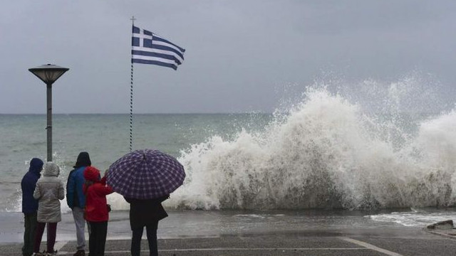 O nouă atenționare de călătorie pentru Grecia: Ploi torențiale, vânt și grindină