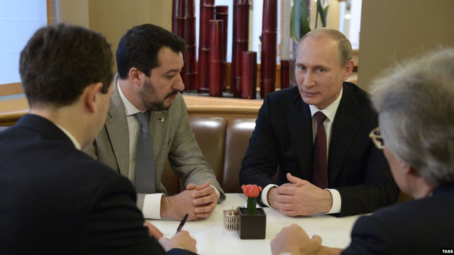 ”Minionul” lui Putin din Italia. Justiția anchetează o posibilă înțelegere între Salvini cu agenții Rusiei