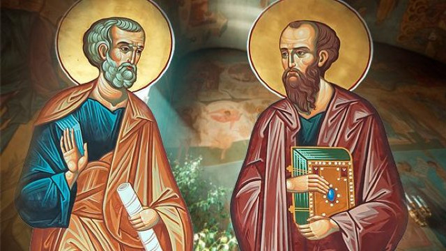 Creștinii ortodocși de stil vechi îi cinstesc astăzi pe Sfinții Apostoli Petru și Pavel