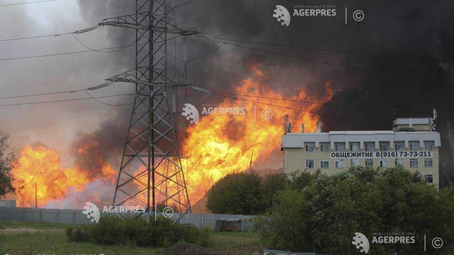 Rusia | Cel puțin 11 răniți într-un incendiu la o centrală electrică din Moscova