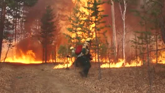 Executivul regiunii Irkutsk a decretat starea de urgență în alte două raioane afectate grav de incendiile de pădure