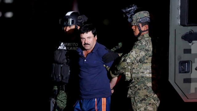 Lordul drogurilor „El Chapo”, transferat într-o pușcărie în Munții Stâncoși din care nimeni nu a evadat vreodată