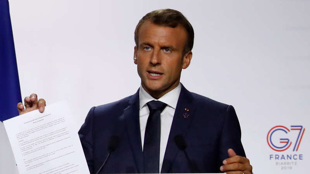 Macron: Summitul G7 a produs o declarație comună de o pagină