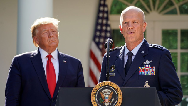 SUA: Trump anunță lansarea unui comandament militar american al spațiului