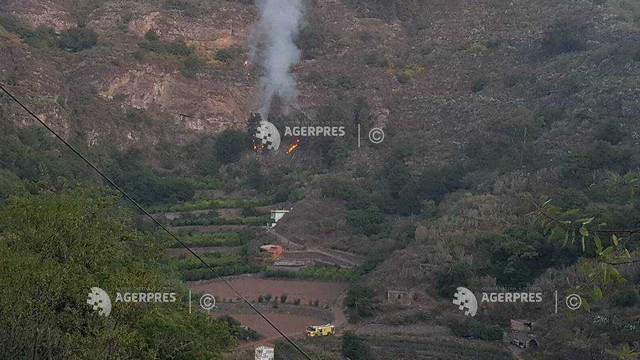 Incendiul din insula spaniolă Gran Canaria scade în intensitate; locuitorii evacuați se întorc la casele lor
