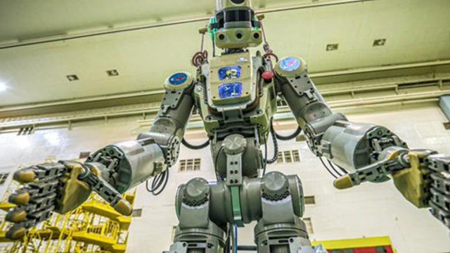 Primul său robot umanoid, Fiodor, trimis de Rusia cu o rachetă Soyouz pe Stația Spațială Internațională