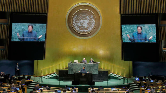 Premierul din Pakistan a vorbit la ONU despre pericolul unui război nuclear cu India