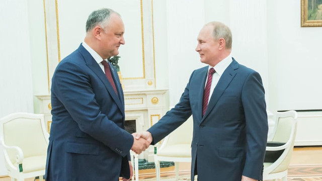 Dodon s-a înțeles cu Putin cu privire la prețul gazelor și i-a raportat liderului de la Kremlin despre întâlnirile sale de la Bruxelles