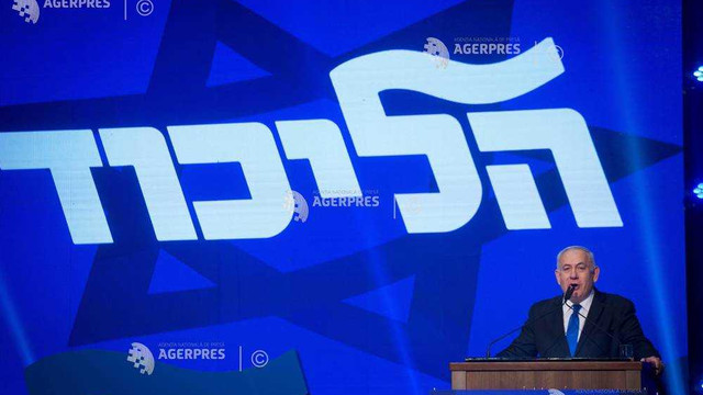 Alegeri în Israel: Partidele lui Netanyahu și Ganz, aflate la egalitate, nu pot forma niciunul un guvern de coaliție