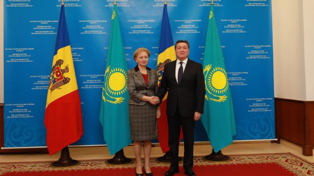 Kazahstanul ar putea participa la crearea unor parcuri industriale în R. Moldova