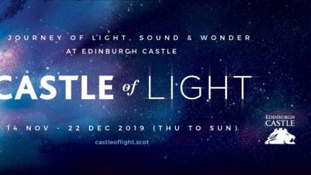 Scoția - Castelul Edinburgh va fi iluminat în cadrul unui spectacol vizual