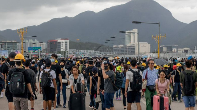 Hong Kong-ul se pregătește de o grevă generală de două zile