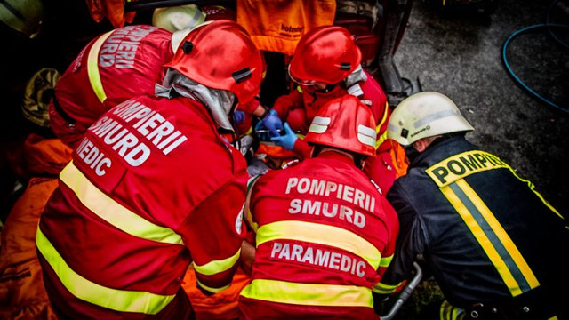  14 moldoveni au fost internați în trei spitale din București în urma unui accident rutier