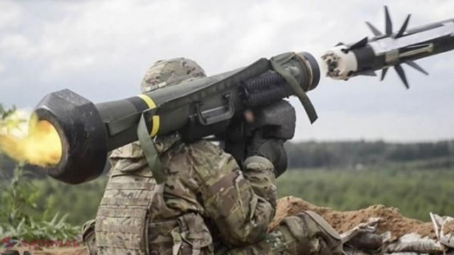 SUA au validat vânzarea către Ucraina de rachete antitanc Javelin