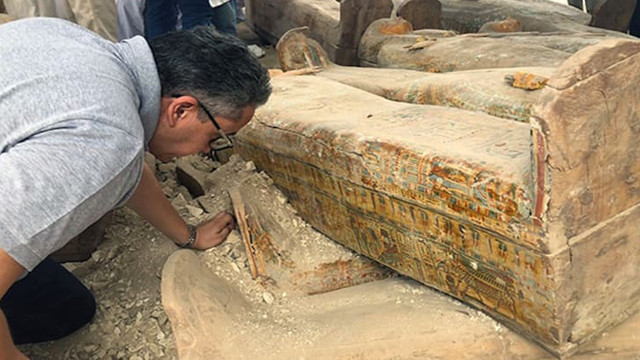 Cea mai mare descoperire din ultimii ani  - 20 de sarcofage bine conservate, în Egipt 