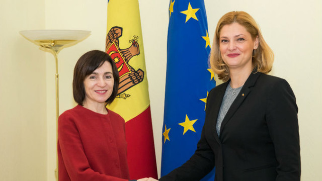 Ramona Mănescu, la întrevederea cu Maia Sandu | Angajamentul României pentru R.Moldova face deja parte din ADN-ul statului român și va continua cu aceeași intensitate