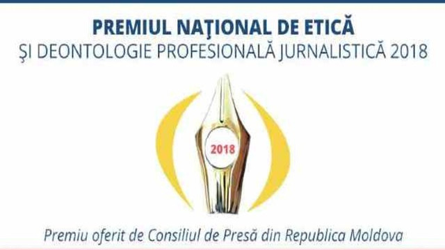 Radio Chișinău este printre cei cinci finaliști ai concursului Premiului Național de Etică și Deontologie jurnalistică, ediția 2019