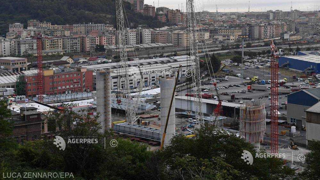 Italia: Un verdict în cazul prăbușirii podului Morandi din Genova ar putea veni în 2022 (procuror)