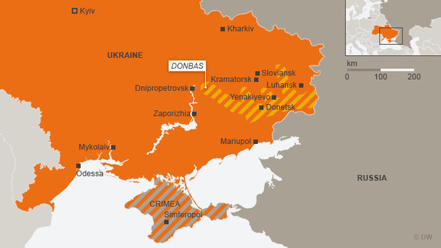 Avertisment al separatiștilor din Donbas, după aprobarea așa-numitei 