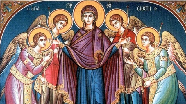 Creștinii ortodocși de stil vechi sărbătoresc astăzi Acoperământul Maicii Domnului