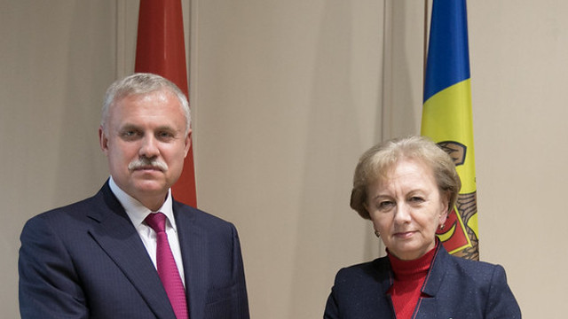 Speakerul Zinaida Greceanîi s-a întâlnit cu Secretarul de Stat al Consiliului de Securitate din Belarus, Stanislav Zasi