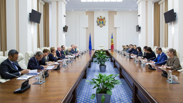 Maia Sandu a avut o întrevedere cu Grupul de raportori pentru democrație din cadrul Comitetului de Miniștri al Consiliului Europei, aflat în vizită la Chișinău 