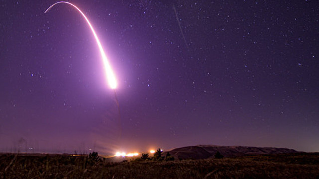 Pentagonul a testat cu succes o rachetă intercontinentală 