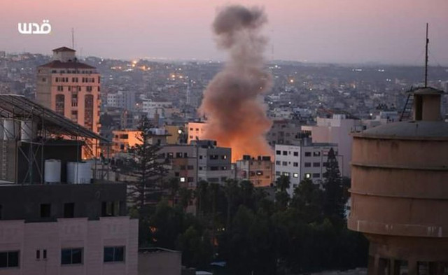 FOTO/VIDEO | Bombardamente în Israel: Grupurile palestiniene au lansat sute de rachete din Fâșia Gaza