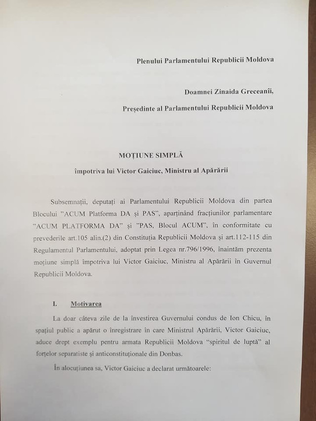 DOC | Cum PSRM și PD intenționează, în cadrul ședinței plenare de astăzi, să partajeze comisiile parlamentare permanente