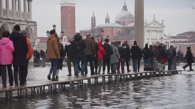 Veneția este preocupată de fenomenul 