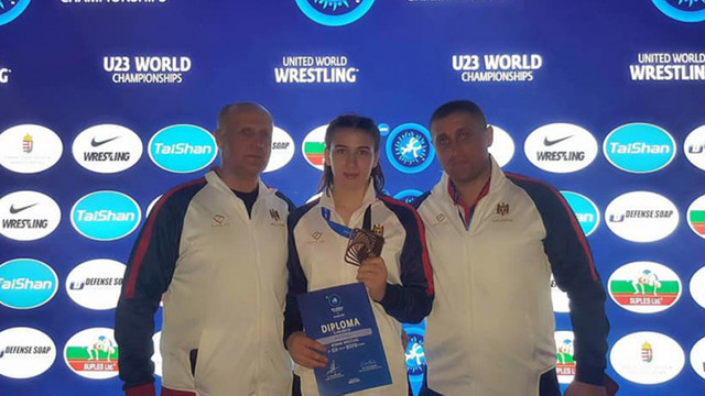 Luptătoarea Irina Ringaci a luat bronzul la Mondialul Under 23