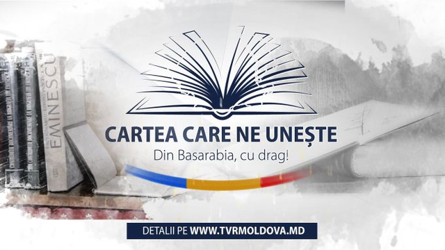 TVR MOLDOVA dă startul campaniei “CARTEA CARE NE UNEȘTE - Din Basarabia, cu drag!”